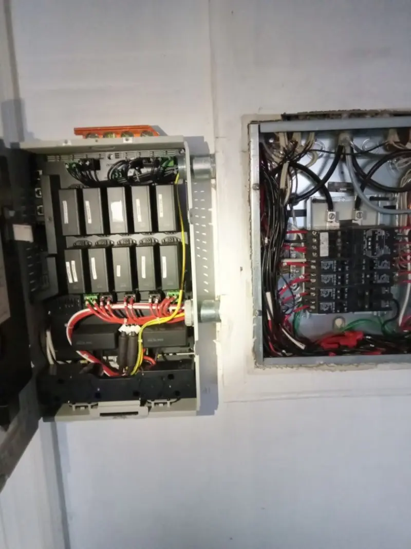 Electrical panel upgrade completed for Indoor Lighting Installation in Albia
